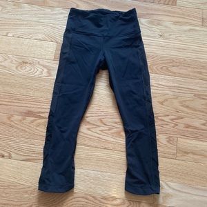Lululemon cropped leggings
